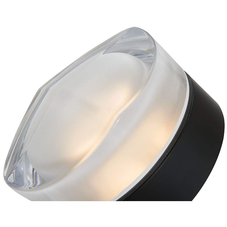 Image 2 Abra Wet Location Patterned Glass Wall or Ceiling Fixture more views