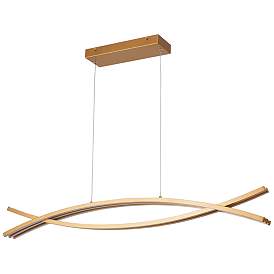 Image1 of Abra Wishbone 4- Light Framed Pendant