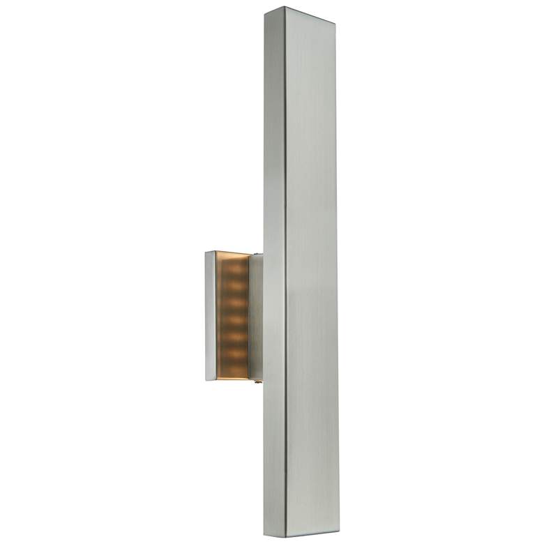 Image 1 ABRA Yoga Wet Location Straight Wall Fixture 304SStainless Steel