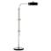 Abram Oil-Rubbed Bronze and Polished Nickel Floor Lamp