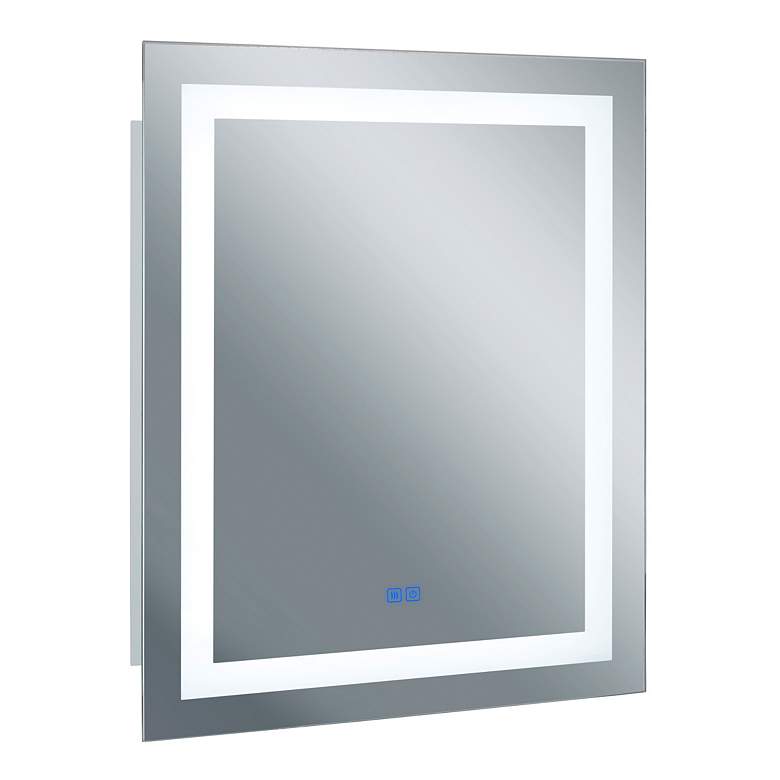 Image 1 Abril Square Matte White LED 36 in. Mirror