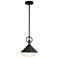 Abruzzo 21.5" Wide Black Pendant