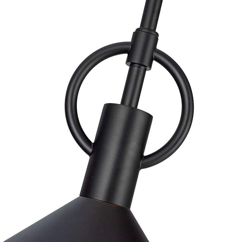 Image 2 Abruzzo 21.5" Wide Black Pendant more views
