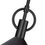 2_Abruzzo 21.5" Wide Black Pendant more views