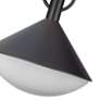 3_Abruzzo 21.5" Wide Black Pendant more views