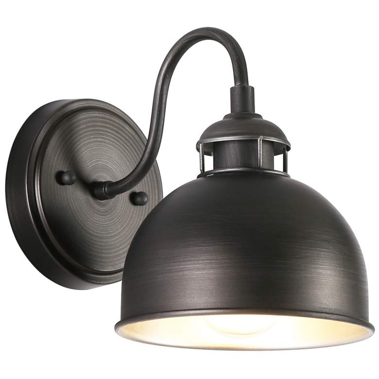 Image 1 Abspinim 1-Light Industrial Wall Sconce
