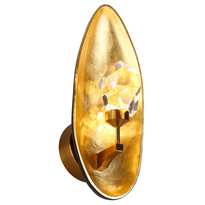 Image 2 Absrond 1-Light LED Crystal Wall Sconces