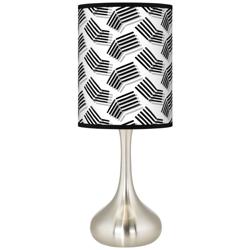Abstract Angles Giclee Droplet Table Lamp
