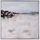 Abstract Beach Scene Print on Canvas - Framed