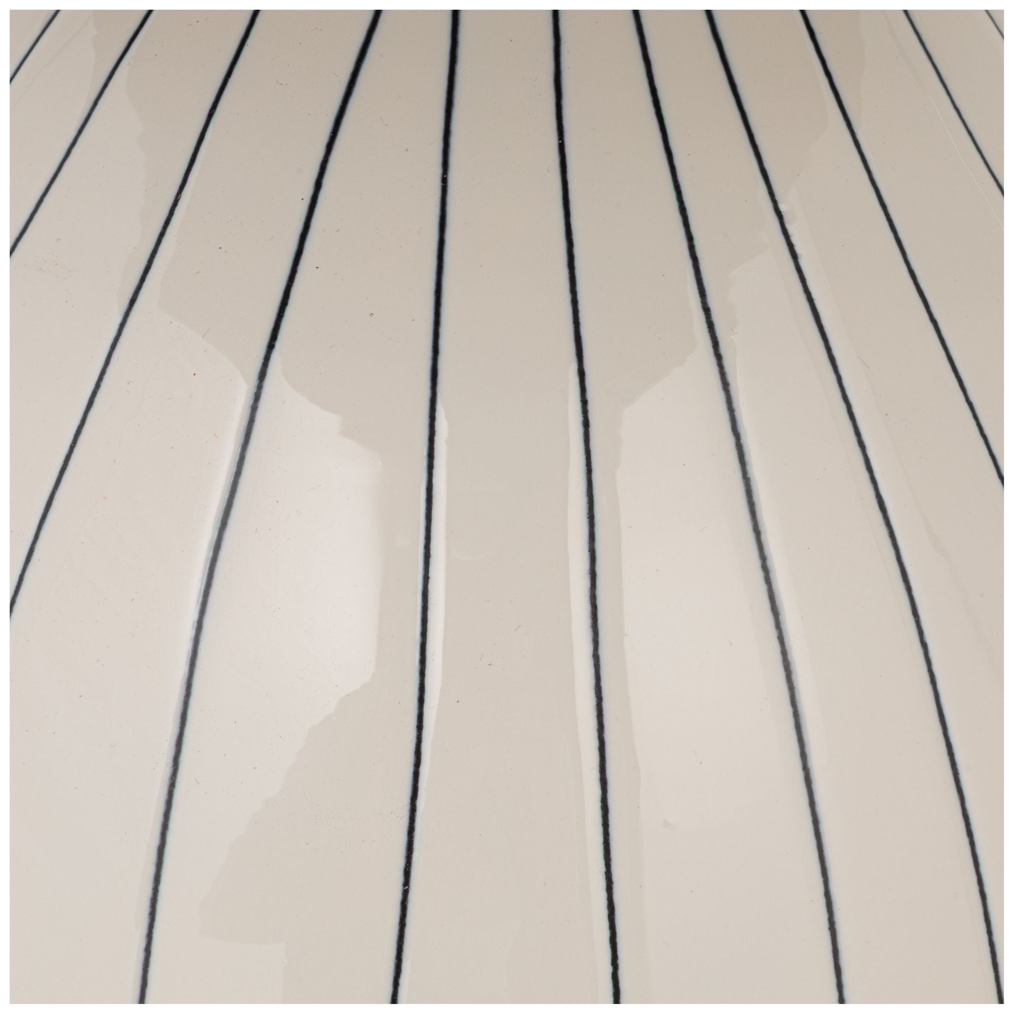 Abstract Enameled Metal Accent Table with Acacia Wood Top