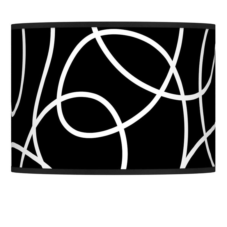 Image 1 Abstract Giclee Glow Shade 13.5x13.5x10 (Spider)