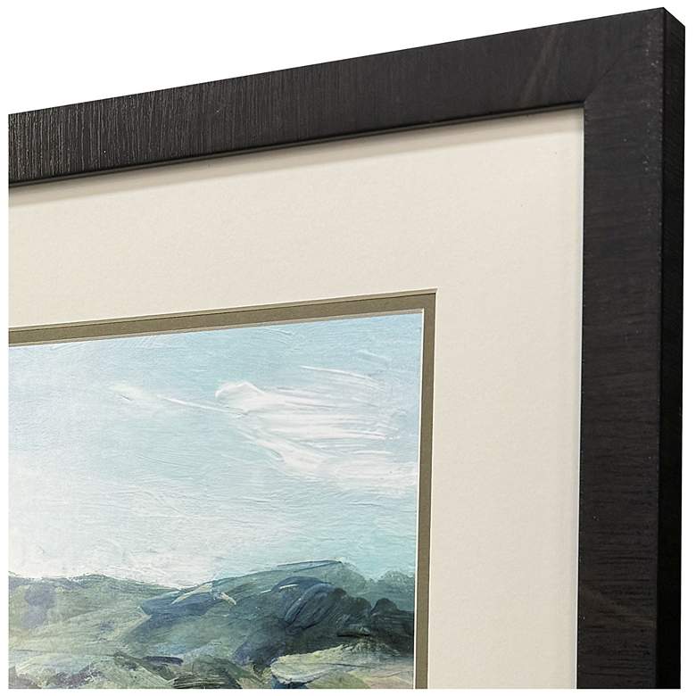 Image 3 Abstract Landscape 18"W x 21"H Framed Art Set of 2 more views