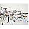 Abstract Lines I 42" Wide Canvas Wall Art