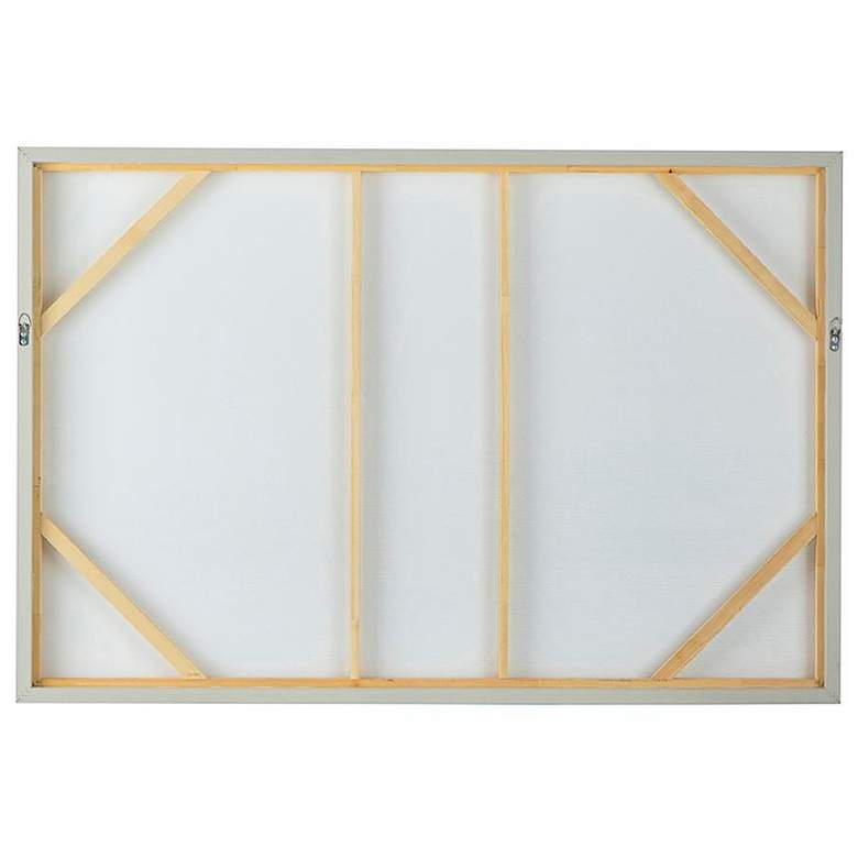 Image 5 Abstract Ocean Waves Framed Gesso Canvas more views