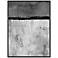 Abstract Shades of Gray 40 1/2" High Canvas Wall Art