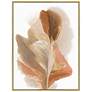 Abstract Tonal Botanical 1 30 In.by 40 In. Framed Art