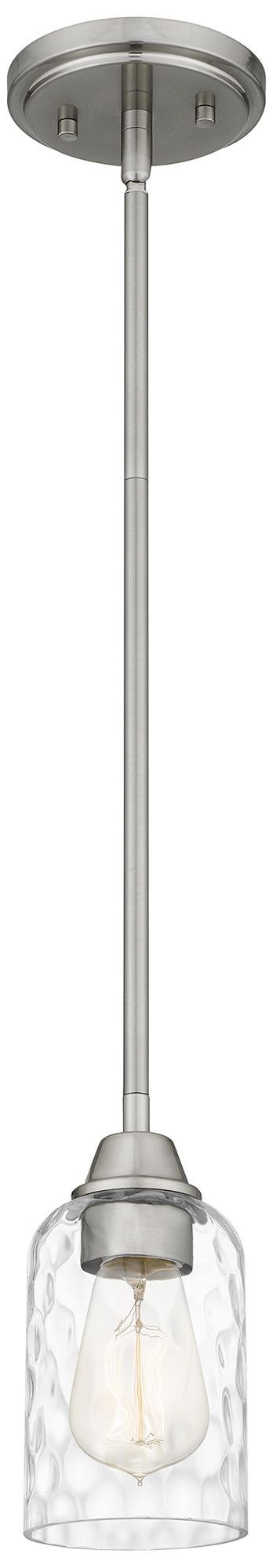 Acacia 1-Lt BN Mini Pendant