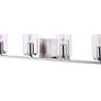 4_Acacia 33 3/4" Wide Brushed Nickel Metal 4-Light Bath Light more views