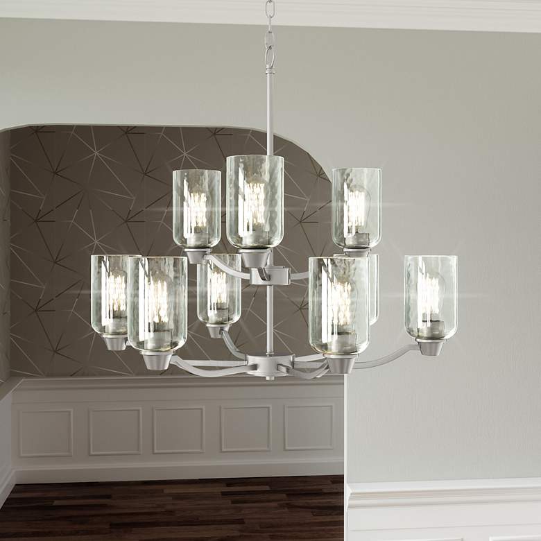 Image 1 Acacia 9-Lt BN Chandelier