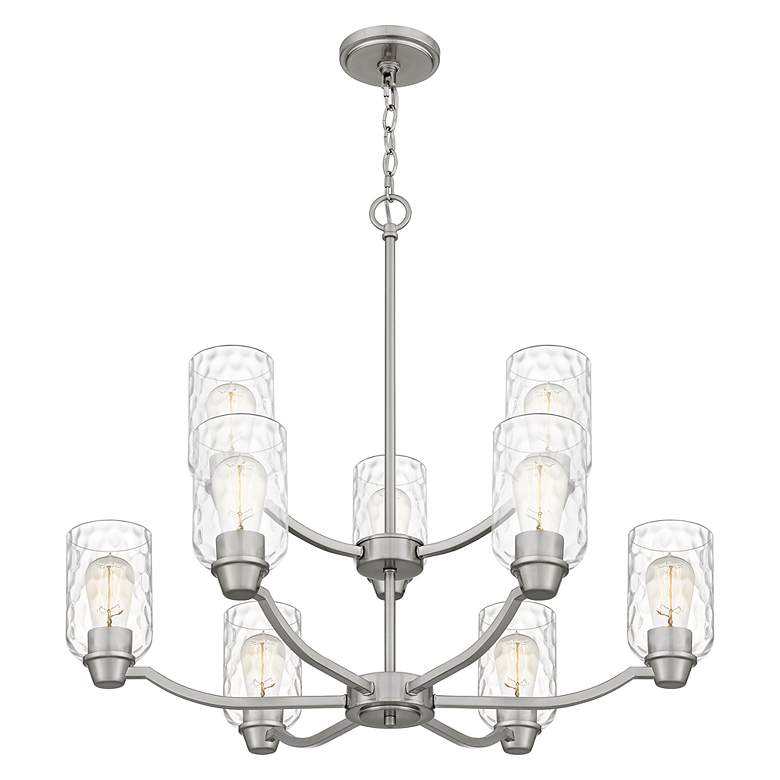 Image 3 Acacia 9-Lt BN Chandelier more views