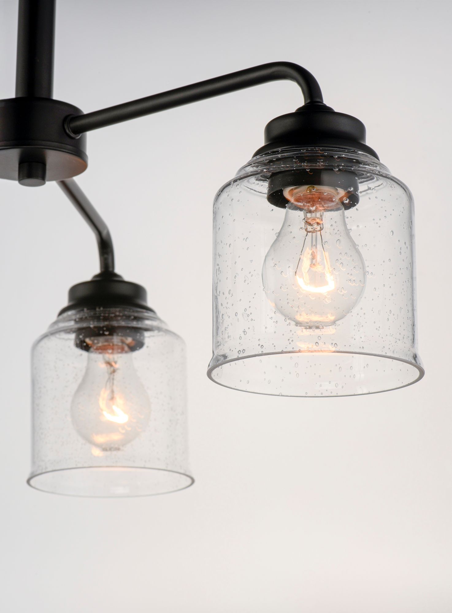 Image 5 Acadia 3-Light 20" Wide Black Chandelier more views