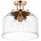 Acadia 3-Light Semi-Flush Mount