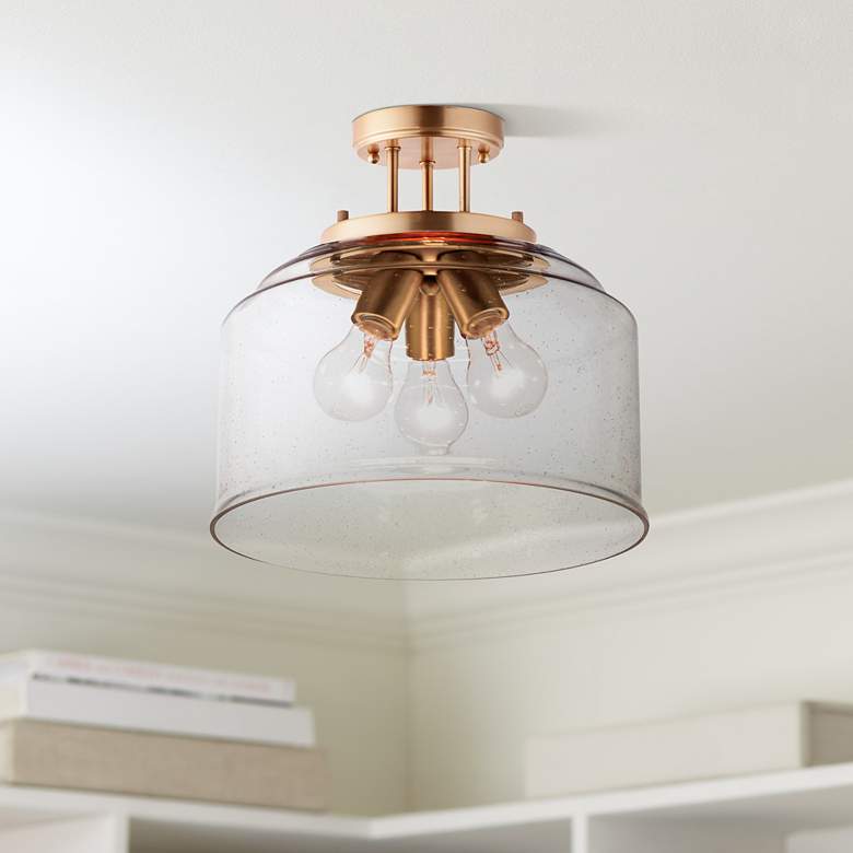 Image 1 Acadia 3-Light Semi-Flush Mount