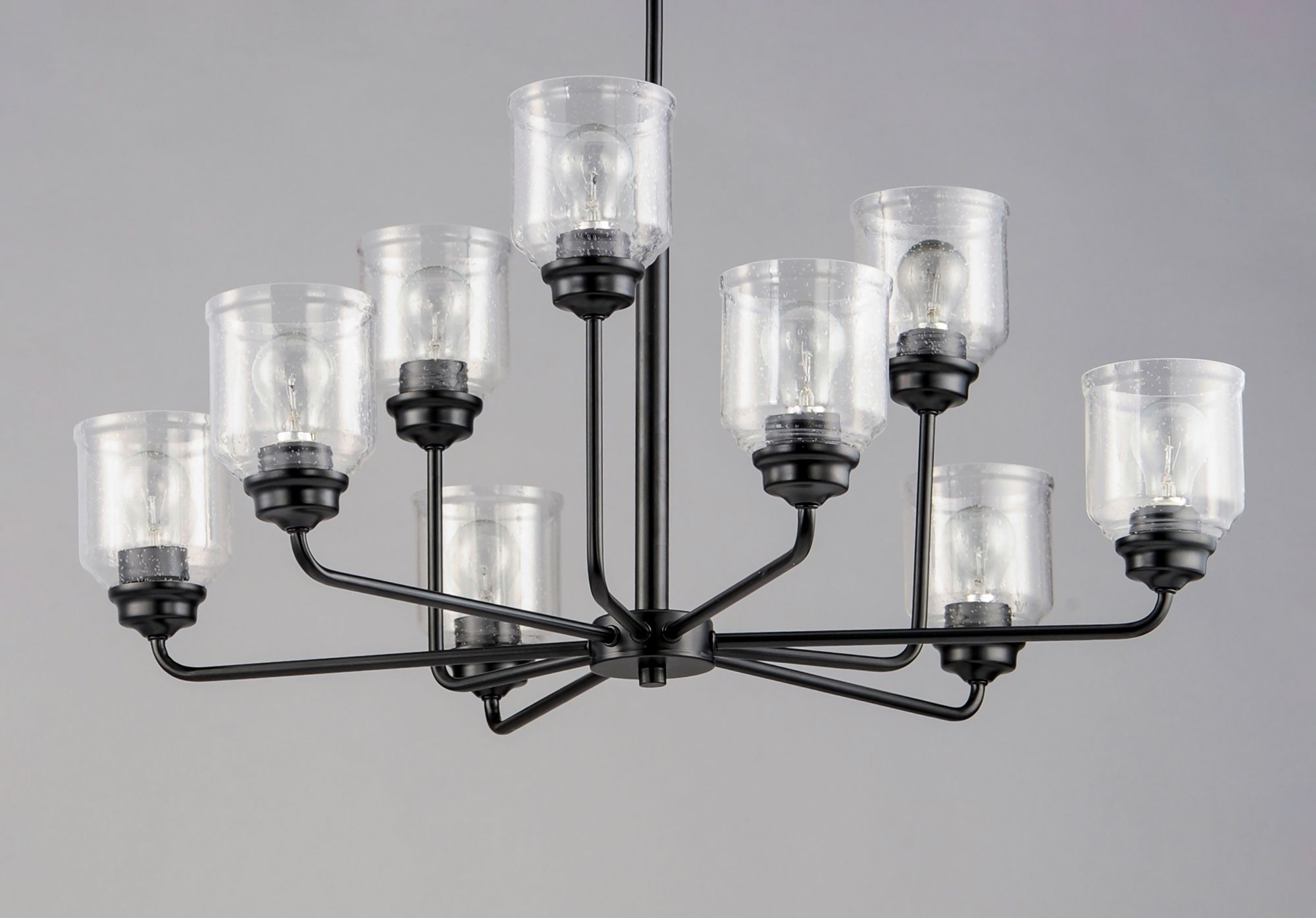 Image 2 Acadia 9-Light 34.75" Wide Black Chandelier more views