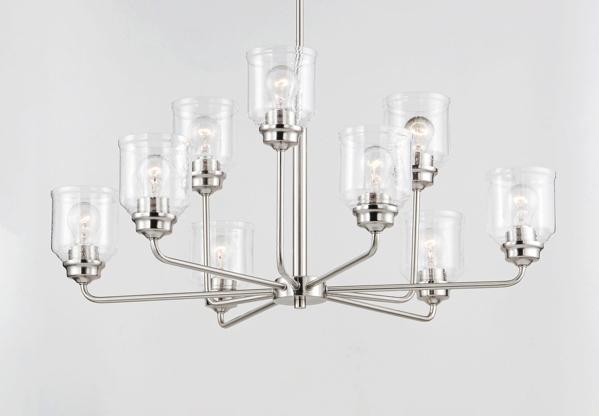 Image 5 Acadia 9-Light Chandelier - Satin Nickel more views