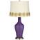 Acai Anya Table Lamp with Flower Applique Trim