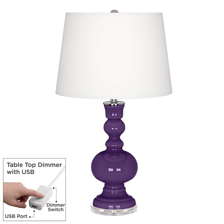 Image 1 Acai Apothecary Table Lamp with Dimmer
