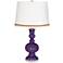 Acai Apothecary Table Lamp with Serpentine Trim