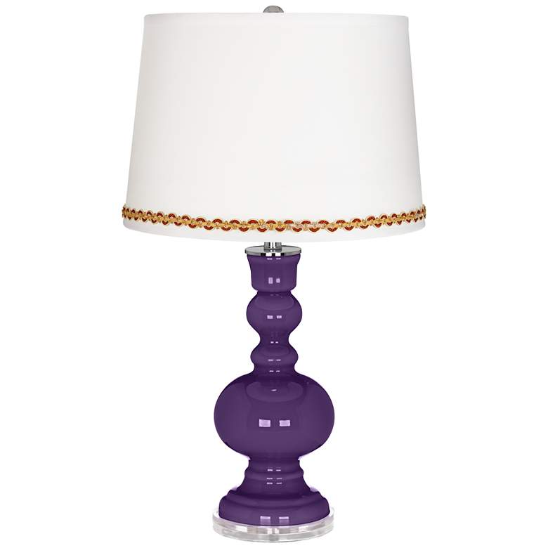 Image 1 Acai Apothecary Table Lamp with Serpentine Trim