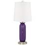 Acai Carrie Table Lamp Set of 2 with Dimmers