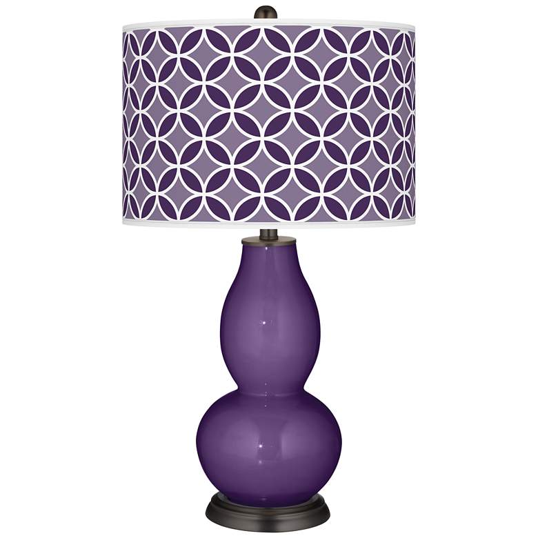Image 1 Acai Circle Rings Double Gourd Table Lamp