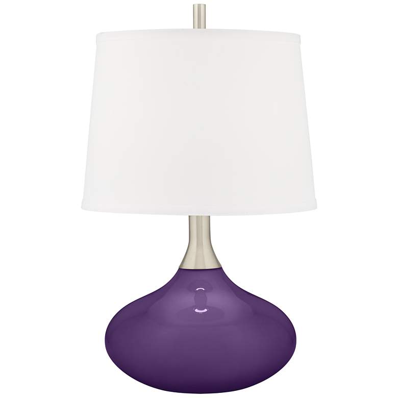 Image 2 Acai Felix Modern Table Lamp with Table Top Dimmer