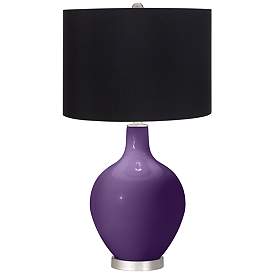 Image1 of Acai Ovo Table Lamp with Black Shade