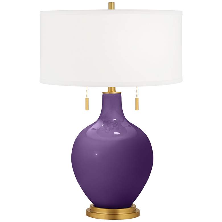 Image 1 Acai Toby Brass Accents Table Lamp