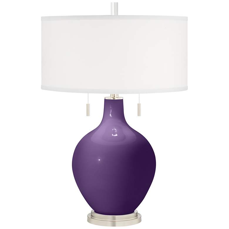 Image 2 Acai Toby Table Lamp with Dimmer
