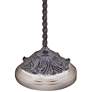 Acanthus 35" High Antique Finish Twist Metal Traditional Table Lamp