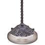 Thumbnail3 of Acanthus 35" High Antique Finish Twist Metal Traditional Table Lamp more views