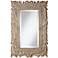Acanthus 36" High Gray Glaze Framed Mirror