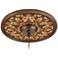 Acanthus Noble Giclee 16" Wide Bronze Ceiling Medallion