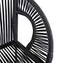 3_Acapulco 30" Black Outdoor Bar Stool more views