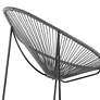 Acapulco Gray Rope Outdoor Lounge Chair
