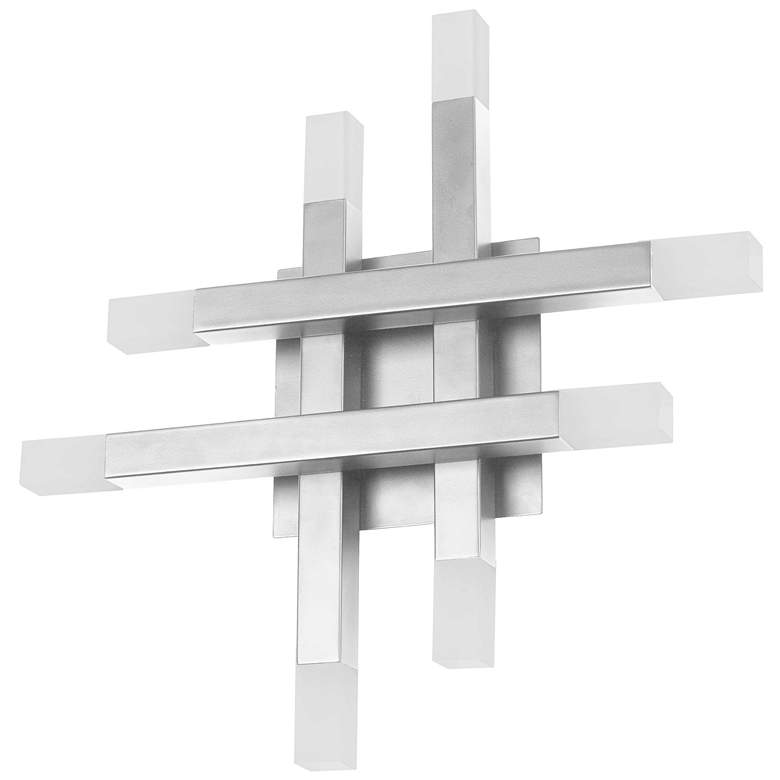 Image 1 Acasia 15.75" High Polished Chrome 24W Wall Sconce