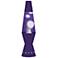 Accent White and Purple Lava Lamp® with Pinhole Base