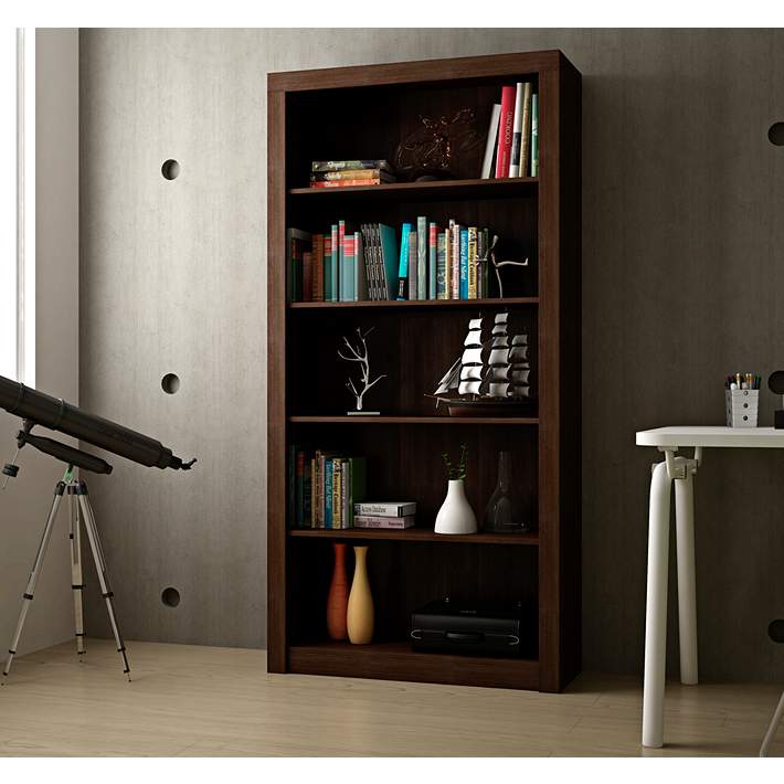 Accentuations by Manhattan Comfort Classic Olinda Bookcase 1.0 with 5 Shelves Accentuations by Manhattan Comfort Classic Olinda Bookcase 1.0 with 5 Shelves