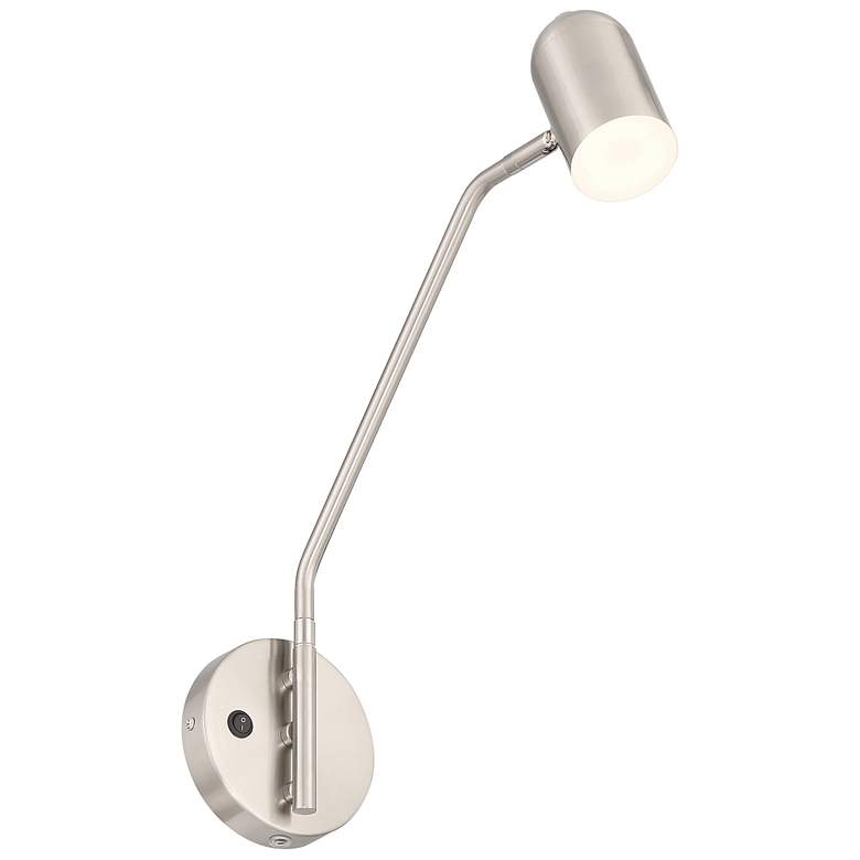 Image 3 Access Aalto 15 3/4" High Brushed Steel Modern LED Wall Light more views