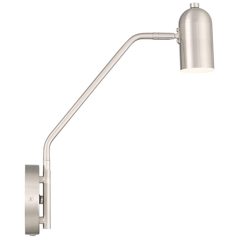 Image 5 Access Aalto 15 3/4" High Brushed Steel Modern LED Wall Light more views
